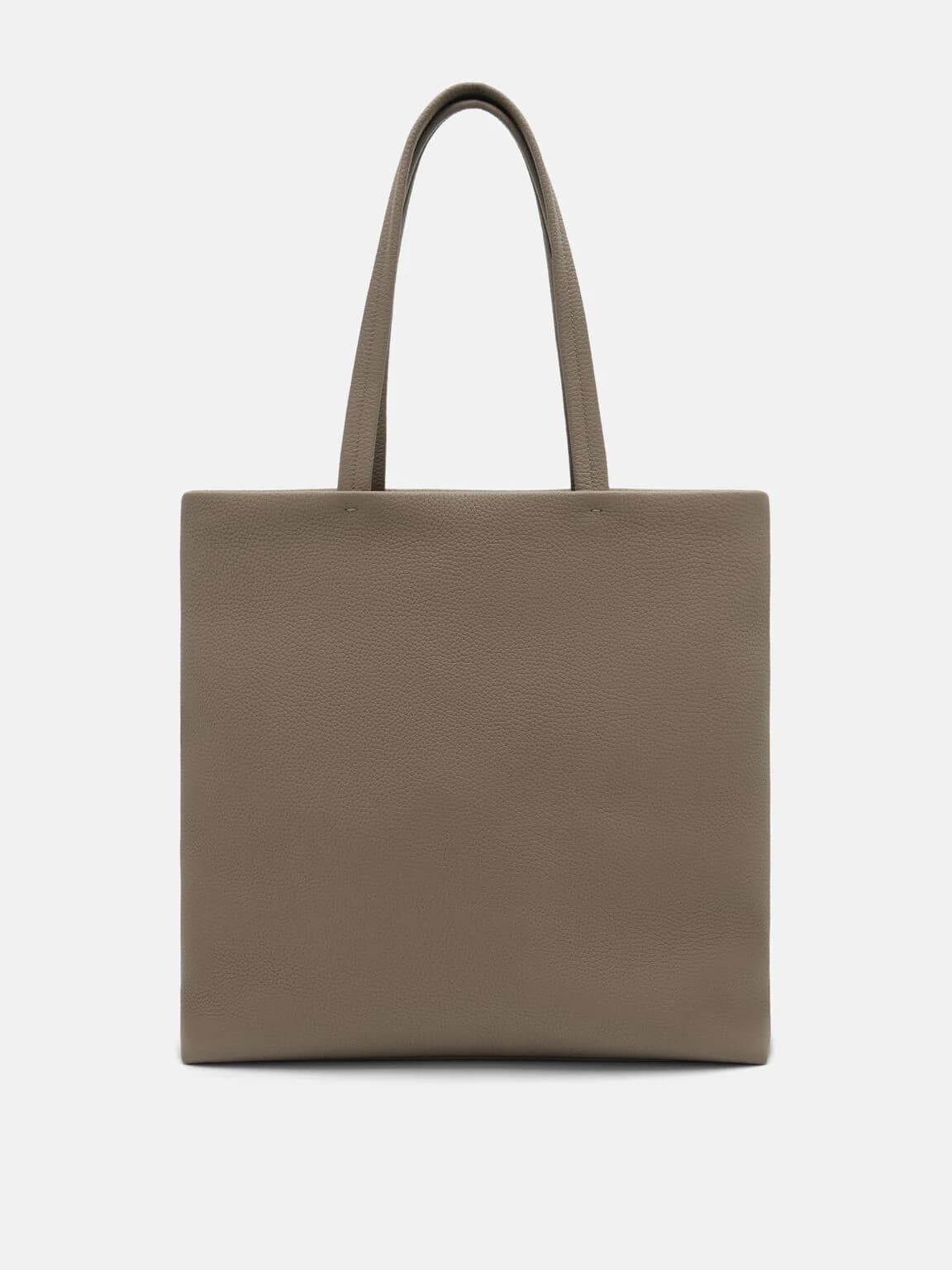 Architectural Leather Tote