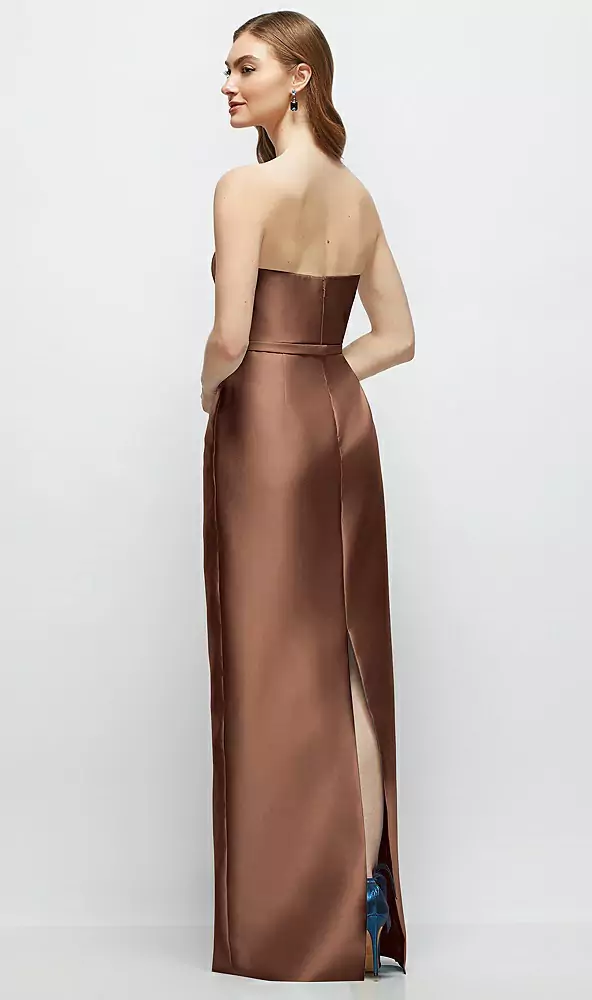 Silk Column Dress